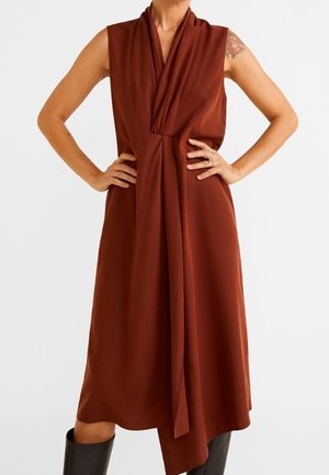 Mango Robe de jour - brown