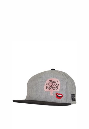 Cap - heather grey mc
