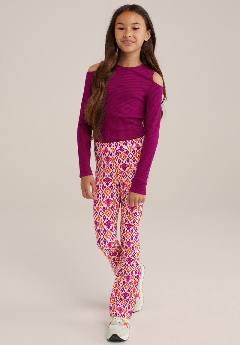 WE Fashion Legíny – nohavice - white