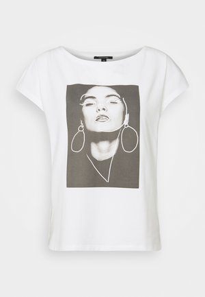 T-Shirt print - white