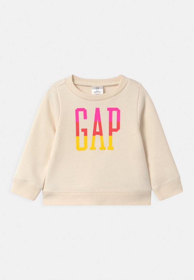 TODDLER GIRL LOGO CREW - Sweatshirt - ivory frost