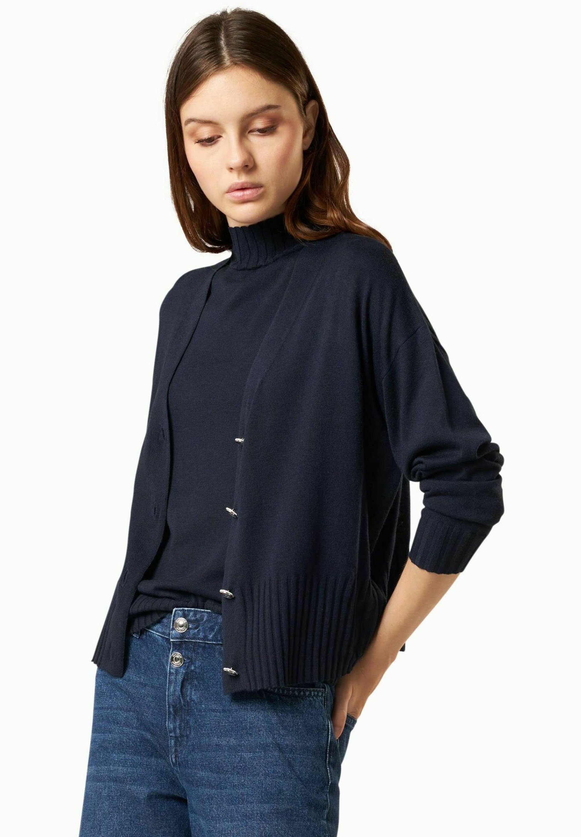 Gilet Derby Bleu Marine Monoprix Femme - Taille XS, Style Marin, Occasion Très Bon état