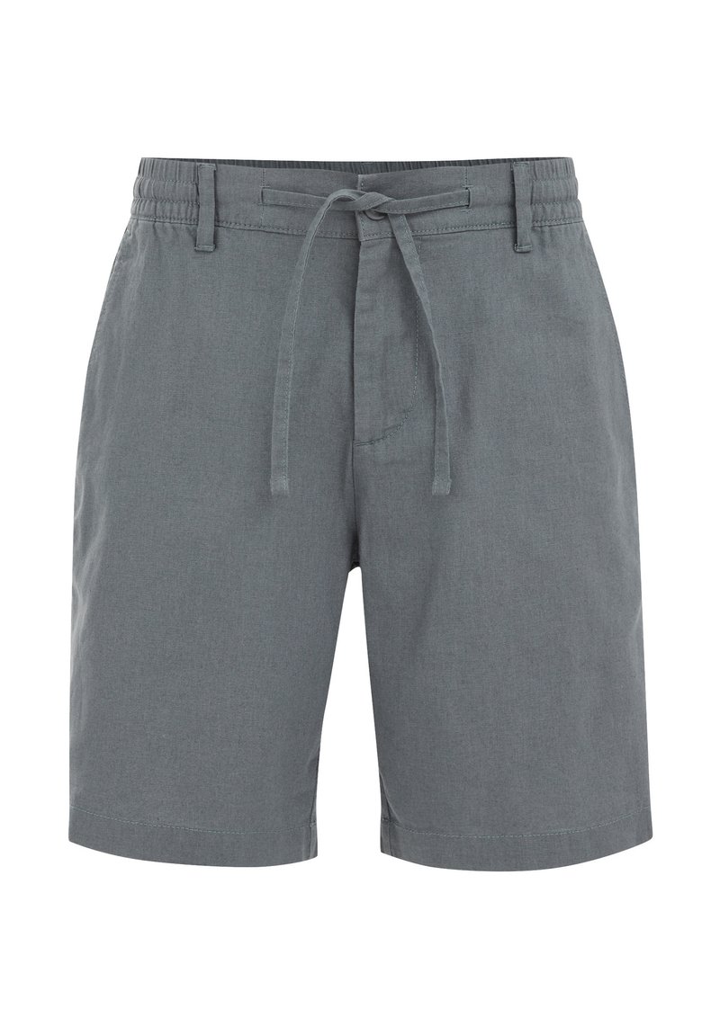 WE Fashion Shorts groen-metallic