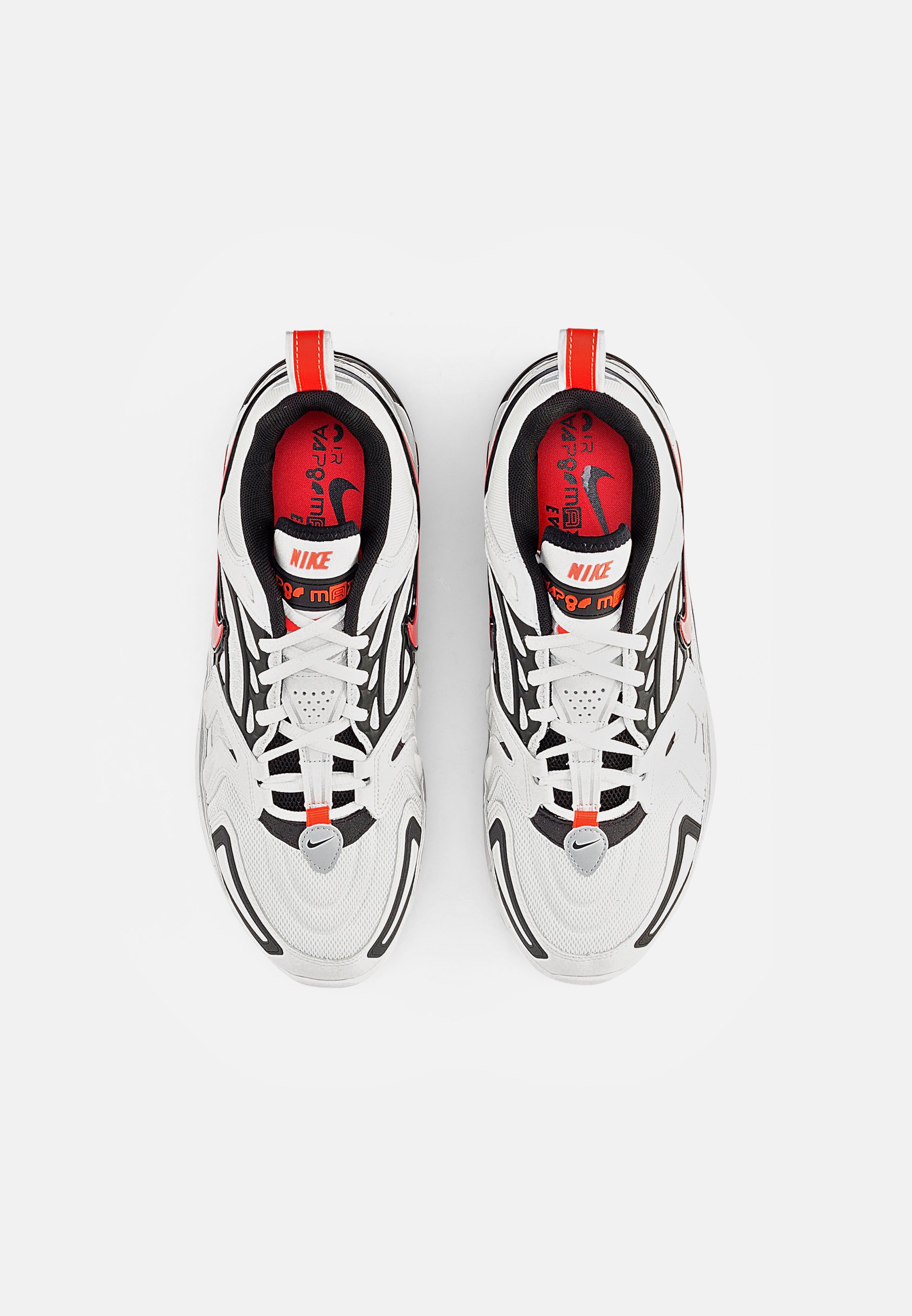 crimson and black vapormax