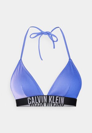 Calvin Klein Swimwear TRIANGLE - Sutien costum de baie din două piese - sapphire blue