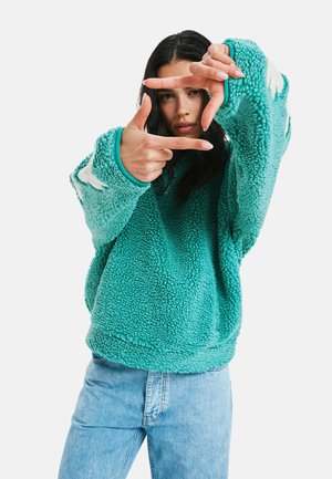 Roxy FAR AWAY - ZIP UP - Fleece trui - green