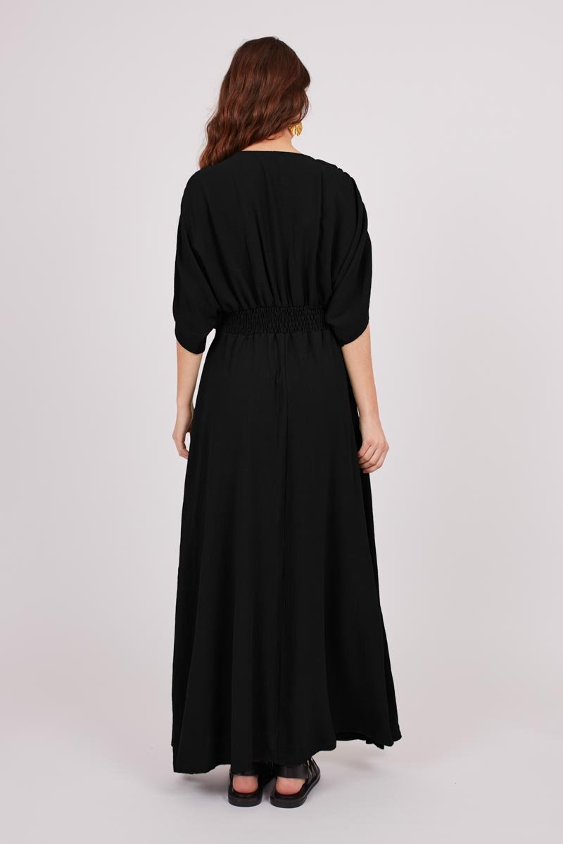 Damen Kleider | Dioxide LONG SLIT Maxikleid black/schwarz - PD99288 Damen Kleider | Dioxide LONG SLIT Maxikleid black/schwarz - PD99288