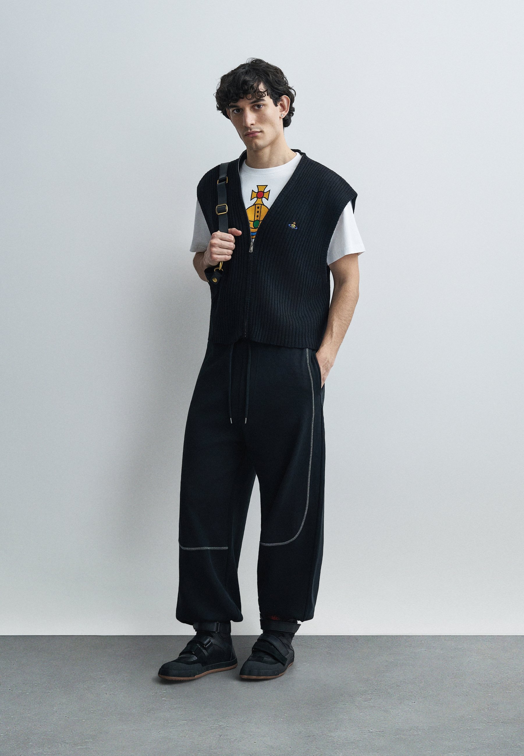 Vivienne Westwood JESS ZIP - Waistcoat - black - Zalando.co.uk