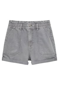 PULL&BEAR Shorts di jeans - light grey