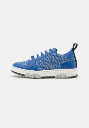 MOSCHINO UNISEX - Sneakers basse - denim/white