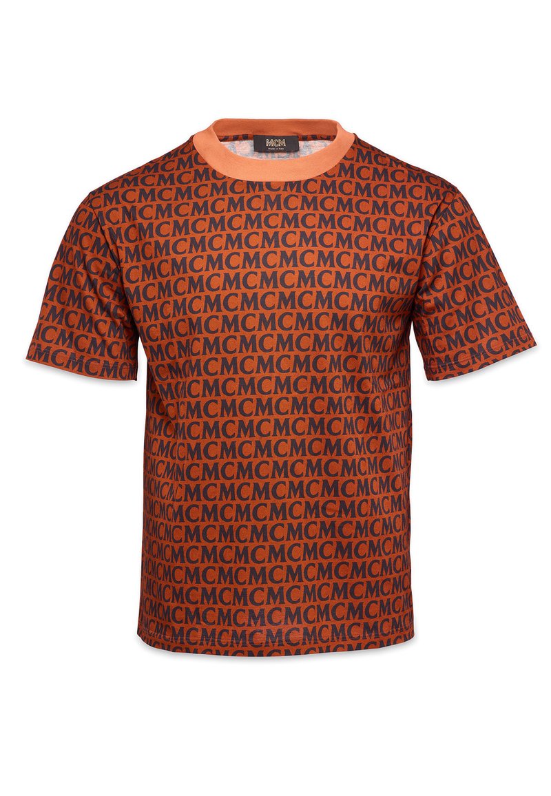 MCM T-shirt print cognac
