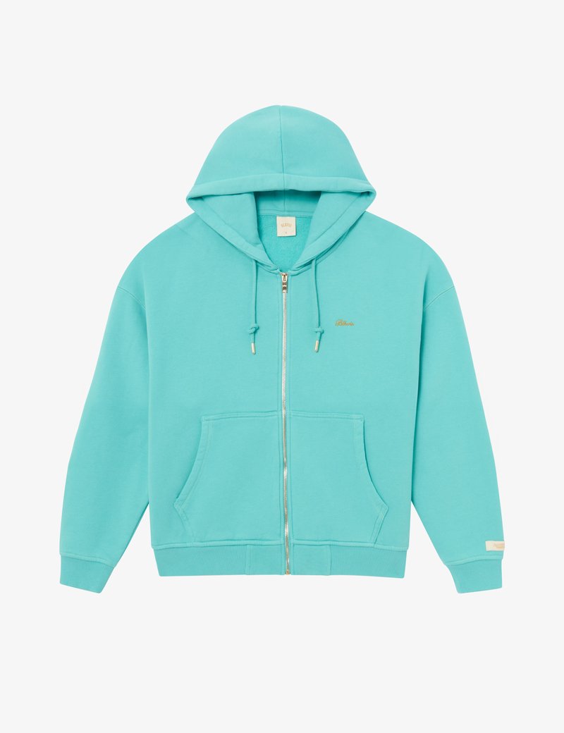 BLKVIS SCRIPT ZIP UNISEX - Sweat zippé - blue turquoise