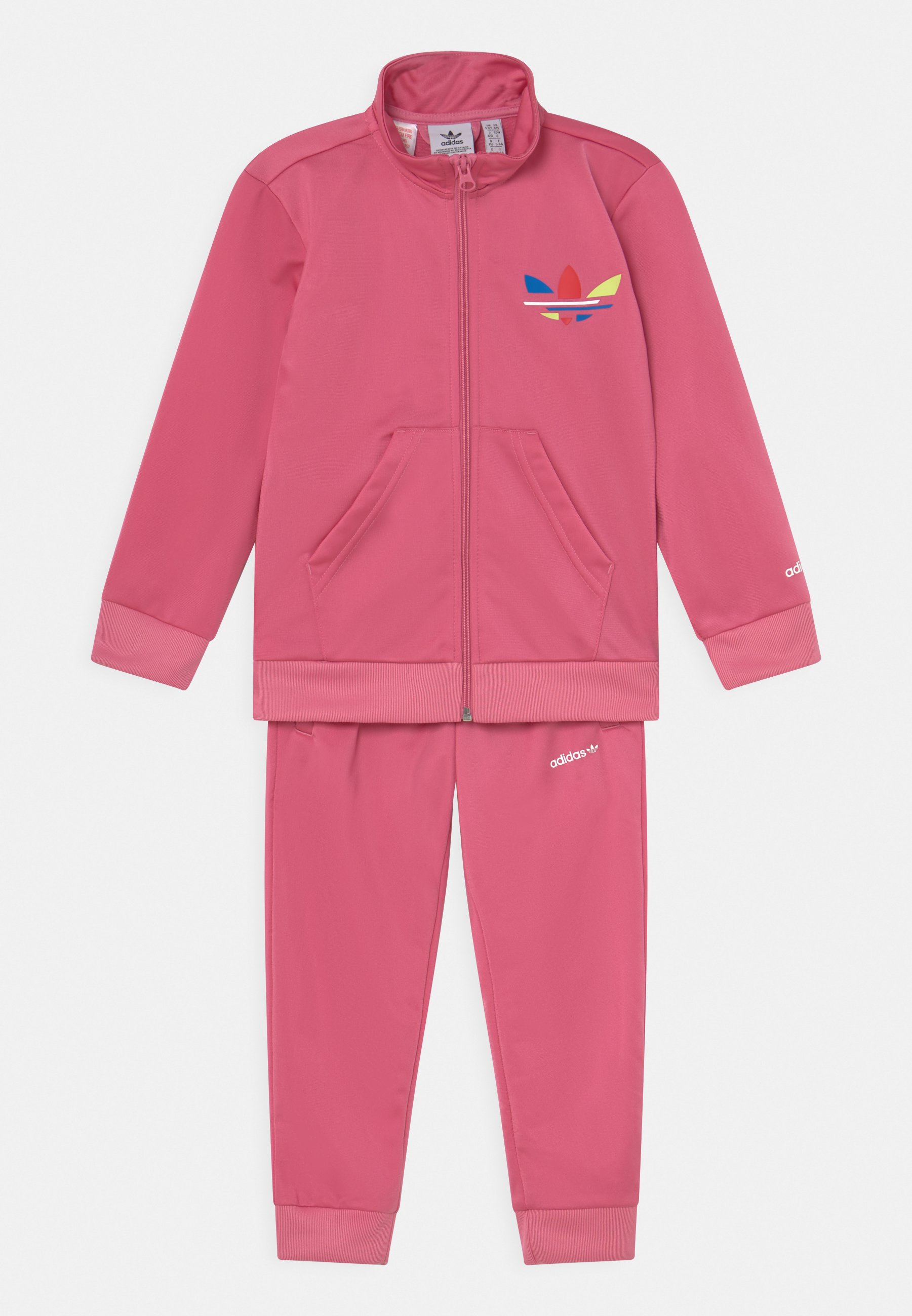 Adidas Originals Set Unisex Tracksuit Rose Tone Pink Zalando Co Uk Adidas Originals Set Unisex Tracksuit Rose Tone Pink Zalando Co Uk