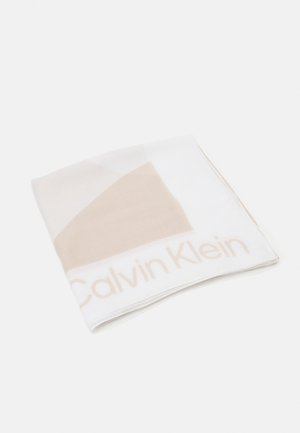 SEASONAL SCARF - Foulard - sand/white