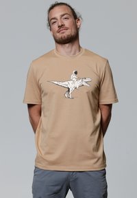 watapparel ASTRONAUT - T-Shirt print - latte