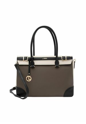 Borsa a mano - dark taupe multi