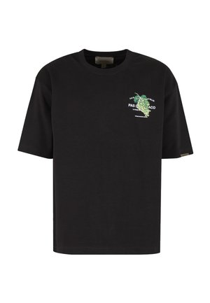 Pas de Monaco, VERDE T-SHIRT - T-shirt con stampa - black