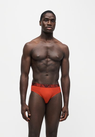 Emporio Armani 3 PACK - Slip - black/cherry