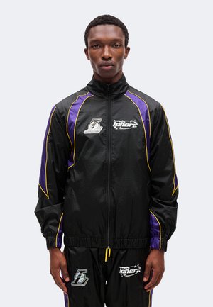 Mitchell & Ness, NBA 404 CLUB TRACK JACKET LOS ANGELES LAKERS - Клубно облекло - black