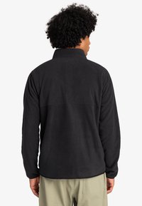 Quiksilver NO DESTINATION 2 HALF SNAP - Fleecová mikina - black
