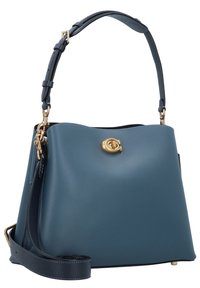 COACH WILLOW SHOULDER BAG IN COLORBLOCK - Kézitáska - b4/denim