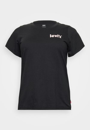 PERFECT TEE - T-shirts med print - caviar