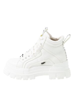 Buffalo, Bottines à plateau - white