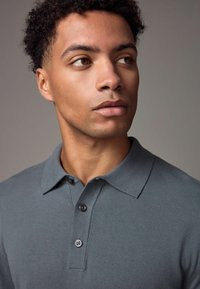 Next REGULAR FIT - Camiseta de manga larga - blue slate