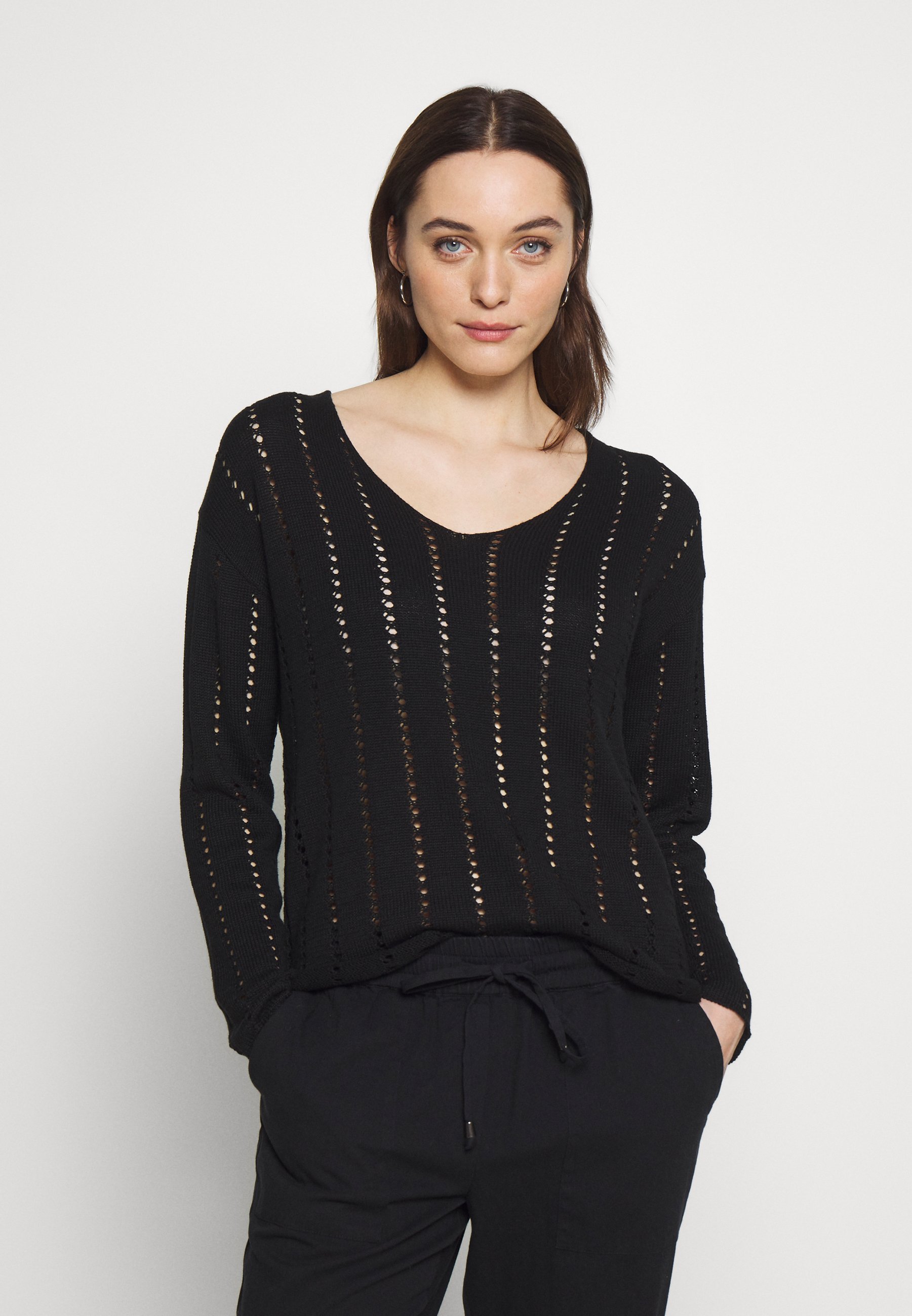 Kaffe KAPOCKY PANTS Bukse black deepsvart Zalando.no Kaffe KAPOCKY PANTS - Bukse - black deep