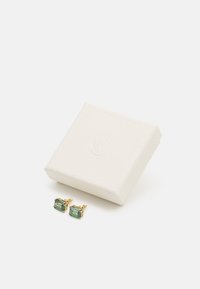 Swarovski STILLA STUD EARRINGS RECTANGULAR CUT - Naušnice - green