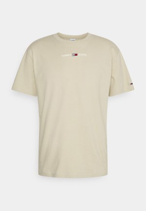 SMALL TEXT TEE - T-paita - savannah sand