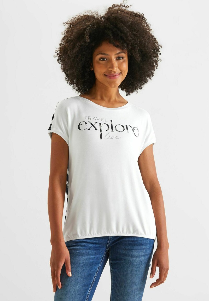Street One White Cotton T-Shirt