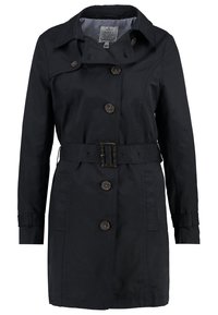 TOM TAILOR Trenchcoat - black