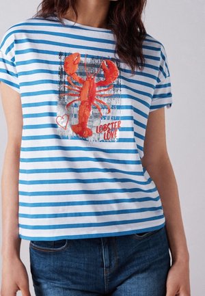 T-shirt imprimé - blue