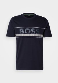 TEE ICONIC ZONE - Majica kratkih rukava s printom - dark blue