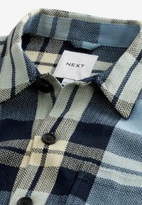 Next TEXTURED CHECK  - Pluus - blue