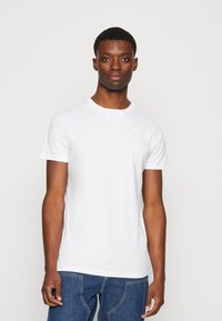 K-Way EDWING ROUND SLEEVES UNISEX 3 PACK - T-shirt basic - white/orange rust/blue ultramarine
