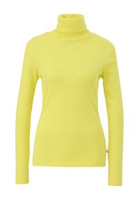 QS MIT ROLLKRAGEN - Longsleeve - vanille