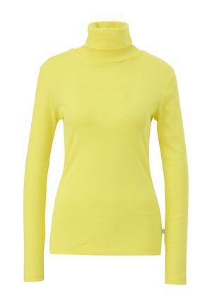 QS MIT ROLLKRAGEN - Langarmshirt - vanille