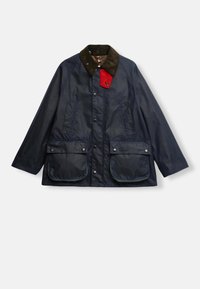 Barbour PAUL SMITH LOVES BARBOUR OVERSIZED BEDALE WAXED JACKET
