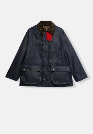 Barbour PAUL SMITH LOVES BARBOUR OVERSIZED BEDALE WAXED JACKET - Light jacket - night sky