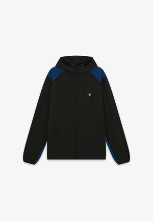 Lyle & Scott, LYLE & SCOTT LIGHT JACKETS PANELLED WINDBREAKER JACKET - Veste coupe-vent - y jet black navy peony