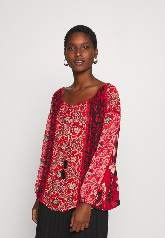 BLUS ROSAL DESIGNED BY MR CHRISTIAN LACROIX - Blouse - borgoña