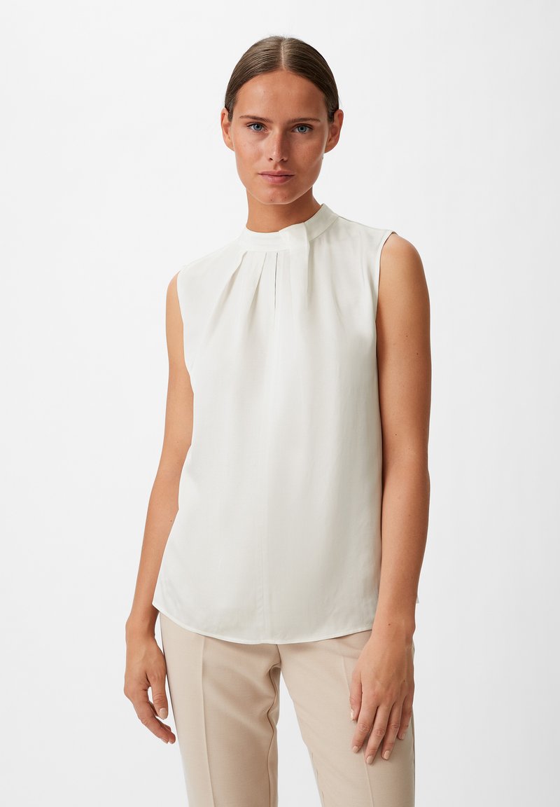 comma - Bluzka/biały - Zalando.pl
