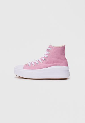 CHUCK TAYLOR ALL STAR MOVE - Sneakers alte - cliffside rose/white/black