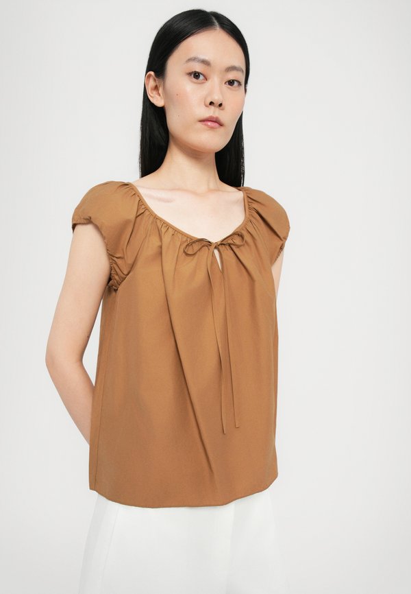 EASY TIE SOFT LAW - Blouse - bronze4