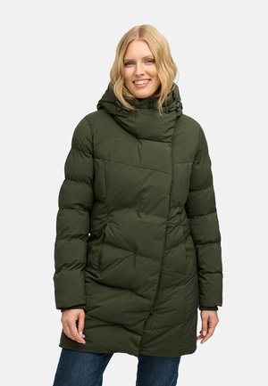 PAVLA LONG SOFT YOUMODO - Vinterfrakke - dark olive