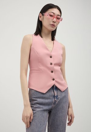 Calliope CON BOTTONI  - Waistcoat - rosa