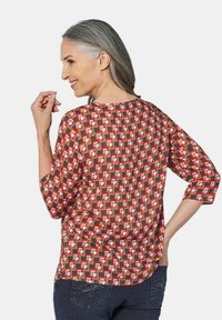 GOLDNER 3/4-ARM MIT GRAFISCHEM  - Bluse - brown