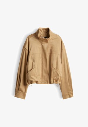 someday., LOOSE FIT - Kunstlederjacke - honey beige